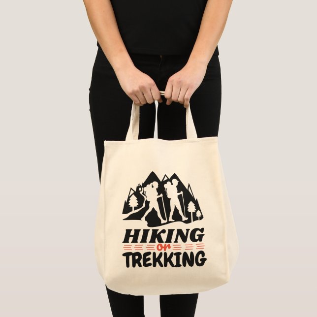 Hiking or Trekking Tote Bag (Front (Product))