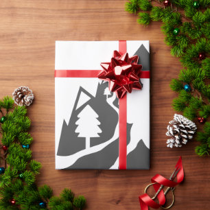 Hiking or Trekking Wrapping Paper