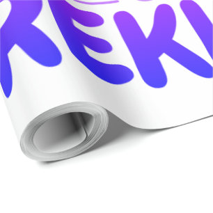 Hiking or Trekking Wrapping Paper