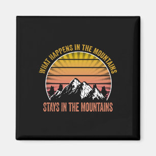 Hiking outdoor apparel what happens in the magnet