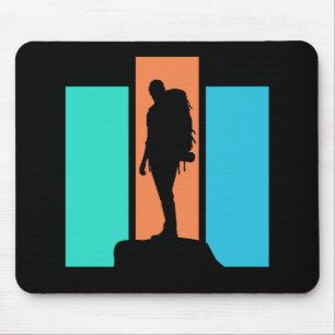 Hiking Outdoors Nature Adventure Exploration Mouse Mat