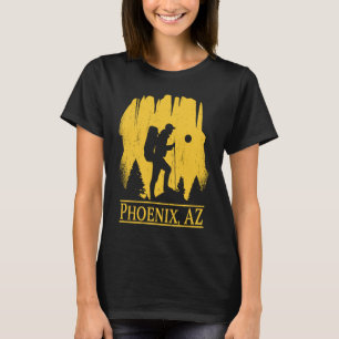 Hiking Phoenix Arizona US State Hiker Trip Souveni T-Shirt