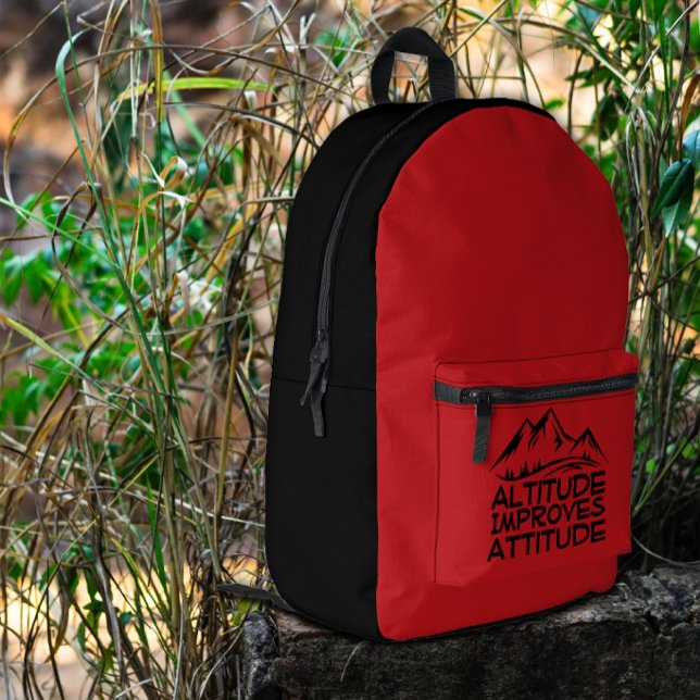 Hiking red black Backpack for Nature Lovers (Creator Uploaded)