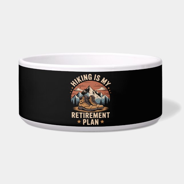 Hiking Retirement Plan Funny Saying (Front)