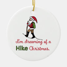 Hiking Santa