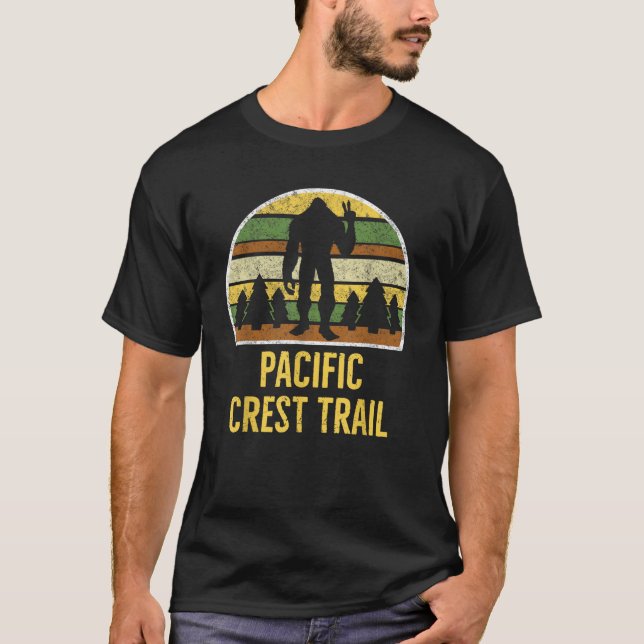 Hiking Sasquatch T-Shirt (Front)