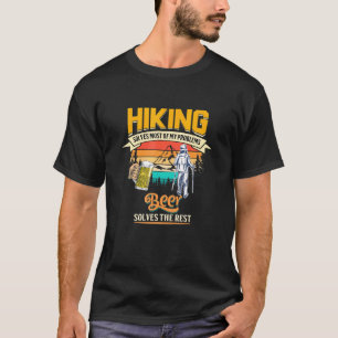 Hiking Solves Most Of My Problems Vintage T-Shirt