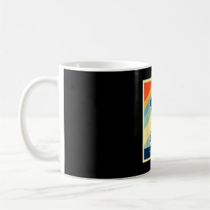 Hiking sport lover vintage retro coffee mug