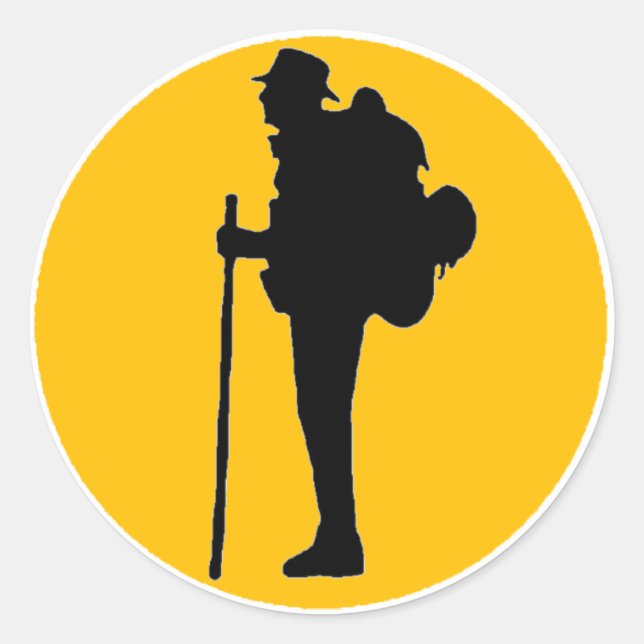 Hiking Stickers (Front)