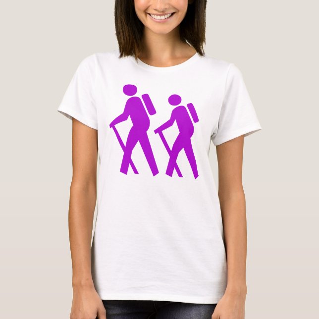Hiking Symbol T-Shirt (Front)
