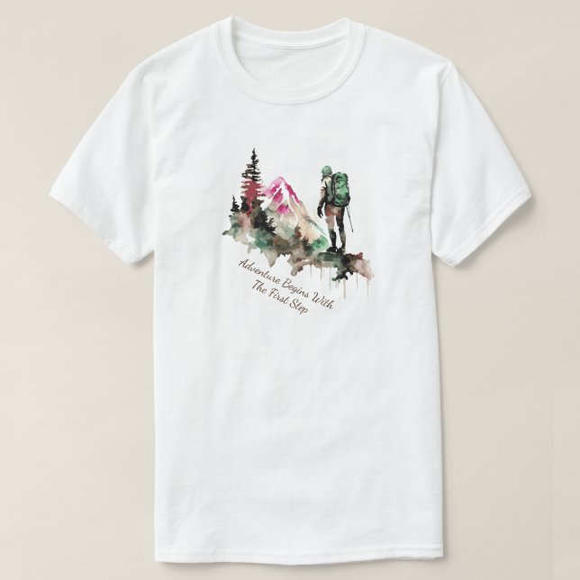 Hiking T-Shirt (Design Front)
