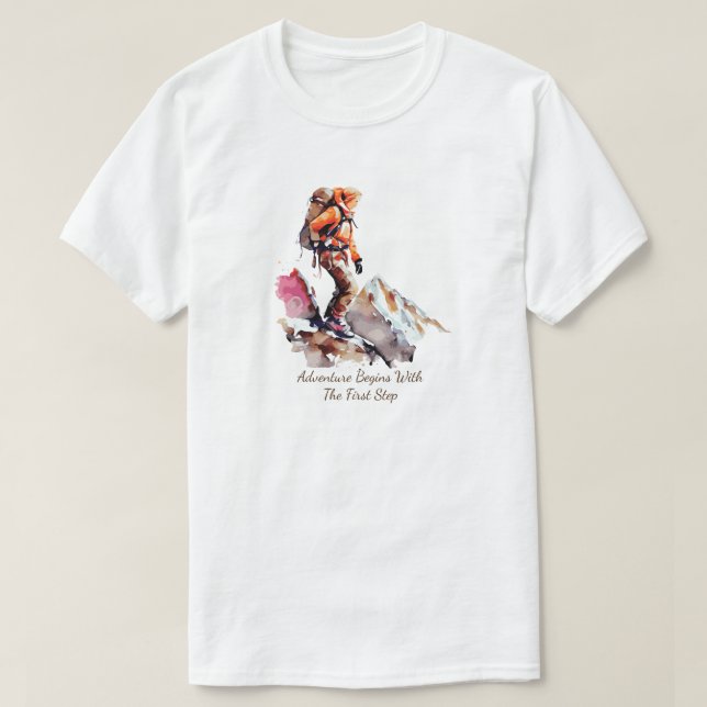 Hiking T-Shirt (Design Front)