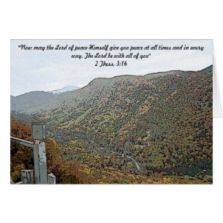 Hiking Through the Mountains 2 Thess 3:16