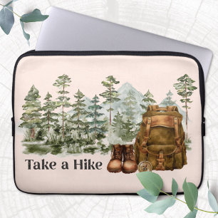 Hiking to Mountain Outdoor Laptop Sleeve