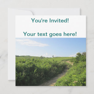 Hiking Trail Invitation