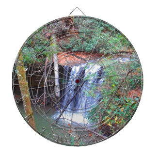 Hiking Trail Waterfall Dartboard