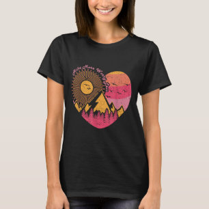 Hiking trekking hike more worry less T-Shirt