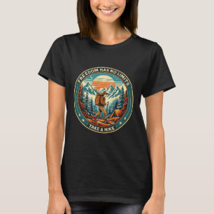 Hiking Walking Climbing Wilderness Camping T-Shirt