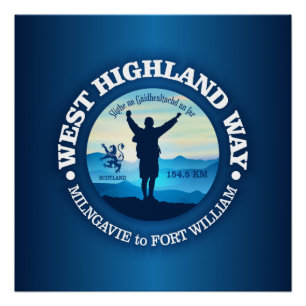 Hiking (West Highland Way) Poster