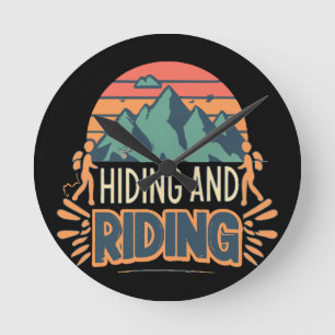 Hiking Where Journeys Become Adventures Round Clock