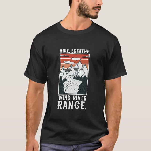 Hiking - Wind River Range T-Shirt (Front)