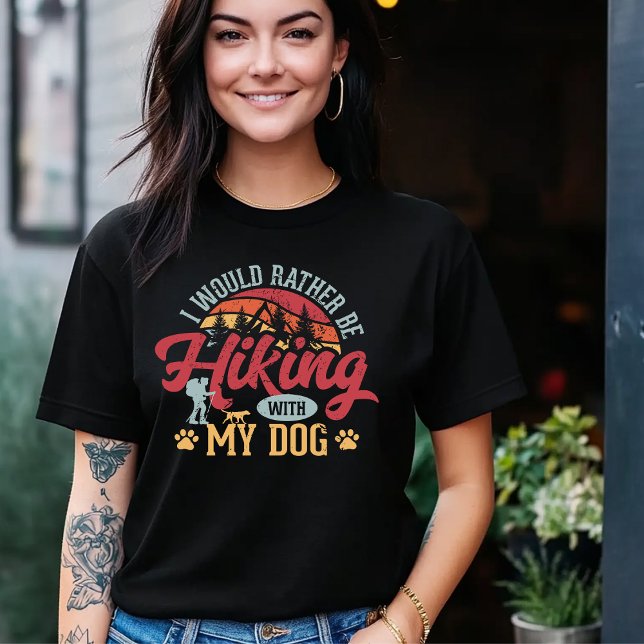 Hiking With My Dog T-Shirt (Creator Uploaded)