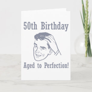 Hilarious 50th Birthday Gifts Card