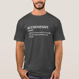 Hilarious Accountant Vibe T-Shirt