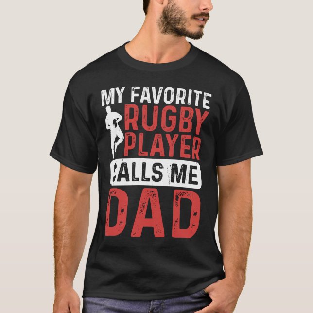 Hilarious and cheeky Rugby joke t-shirt design (Front)