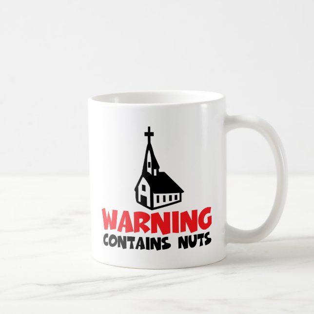 Hilarious atheist coffee mug (Right)