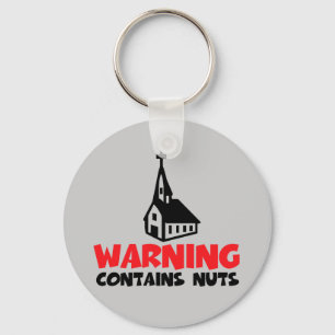 Hilarious atheist key ring