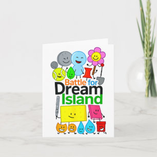 Hilarious Bfdi Graphics For Kids Battle For Dream  Card