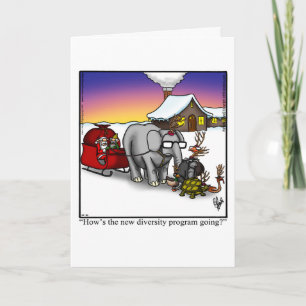 Hilarious Christmas Humour Greeting Card