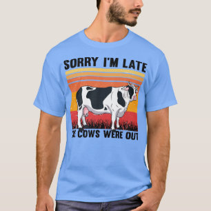 Hilarious cows livestock farmers manure farms Enth T-Shirt