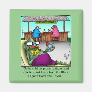 Hilarious Creature Black Lagoon Magnet 