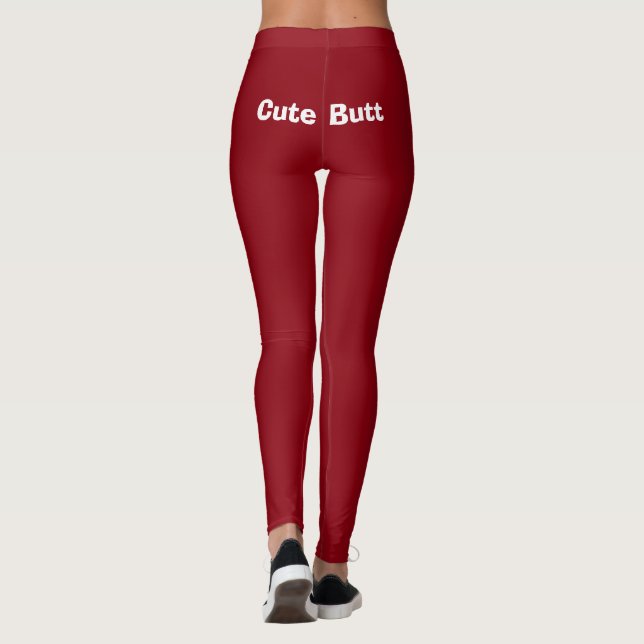 Hilarious Cute Butt 4Penelope Leggings (Back)