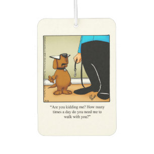 Hilarious Dog Lover’s Air Freshener