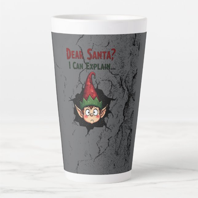 Hilarious Elf Design - Mug (Front)