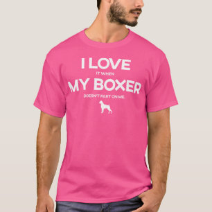 Hilarious Flatulent Farting Boxer Funny Dog Gas T-Shirt