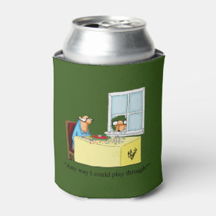 Hilarious Golf Humour Can Cooler Gift