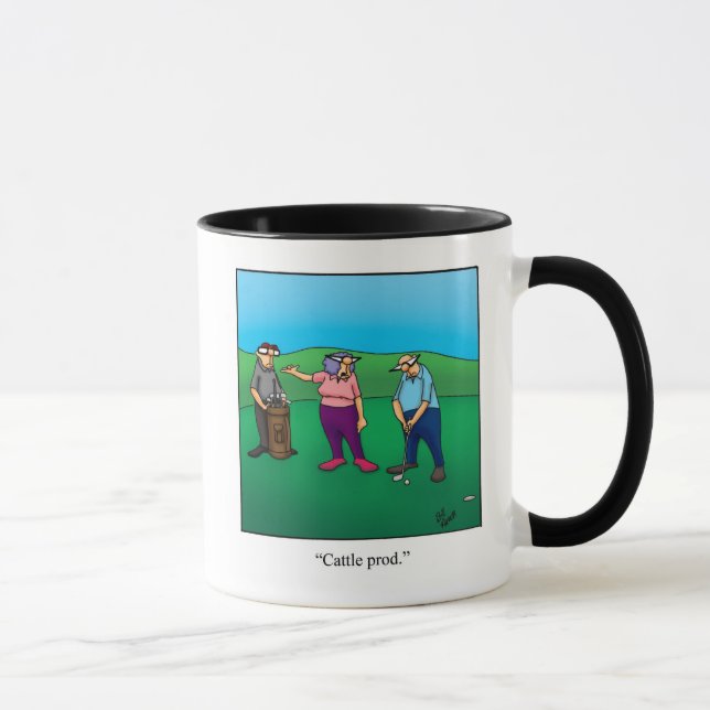 Hilarious Golf Humour Mug Gift (Right)