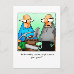 Hilarious Golf Humour Postcard