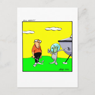 Hilarious Golf Humour Postcard