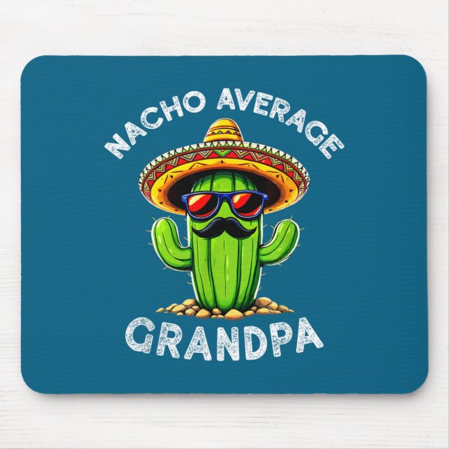 Hilarious Grandpa Fun Saying _ Funny Old Man Old M Mouse Mat (Front)