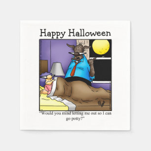 Hilarious Halloween Cocktail Party Napkins
