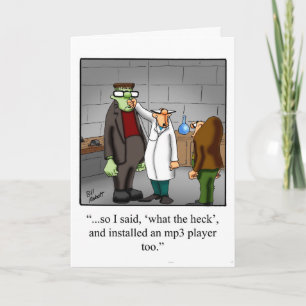 Hilarious Halloween Humour Greeting Card