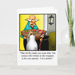 Hilarious Halloween Humour Greeting Card