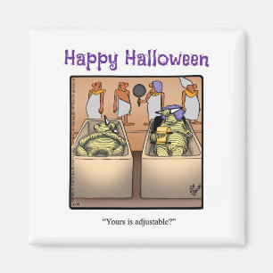 Hilarious Halloween Humour Magnet Gift