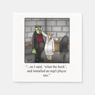 Hilarious Halloween Humour Party Napkins