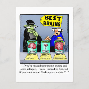 Hilarious Halloween Humour Postcard 